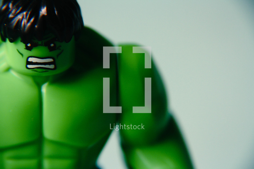 Angry Lego Incredible Hulk