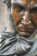Determination - Colonel Travis Bronze Statue