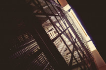 metal elevator cage 