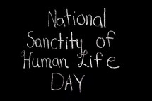 National Sanctity of Life Day 