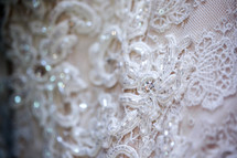 wedding gown lace