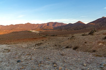 desert at sunrise 