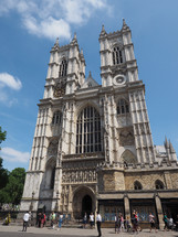 LONDON, UK - CIRCA JUNE 2018: Westminster Abbey anglican church