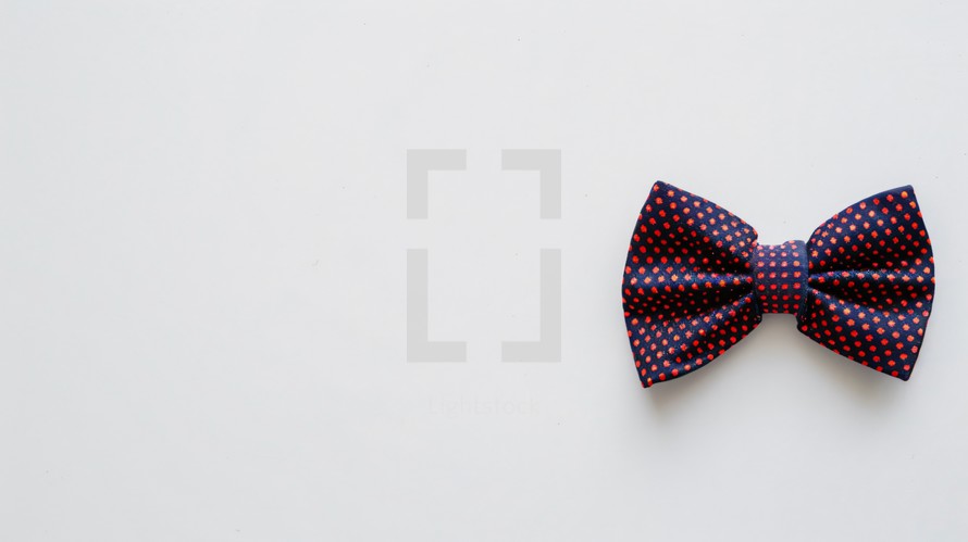 Bow Tie Copy Space For Father's Day 