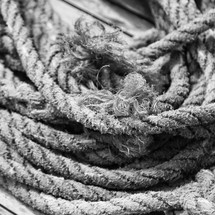 rope on a dock