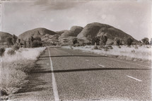 road through the outback 