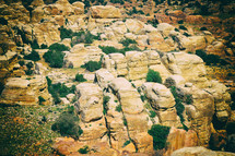 rocky landscape of Wildlife National Reserve 