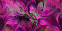 dramatic magenta green marbled seamless tile