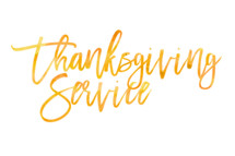 thanksgiving service 