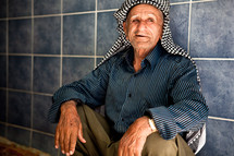 Kurdish village elder
