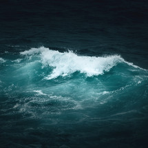 waves in a dark sea 