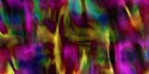 dramatic deep color in wavy blur design