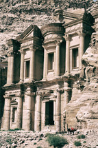 Monastery in Petra, Jordan 