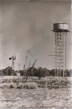 windmill and water tank 