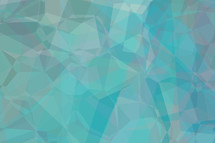turquoise and gray polygonal background
