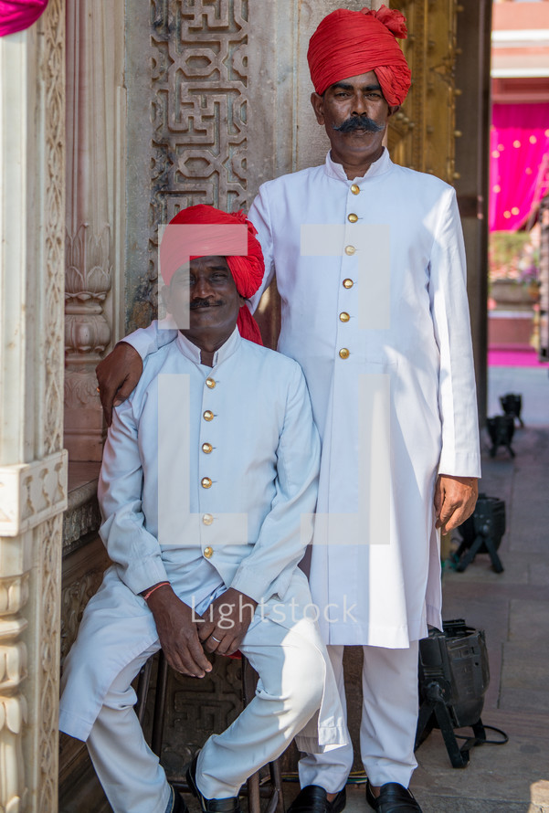 men in India 