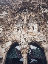 ornate carved stone cathedral 