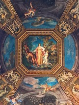 paintings on a ceiling 