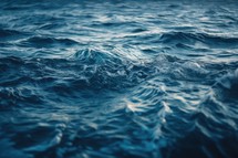Blue Sea Water Texture Background