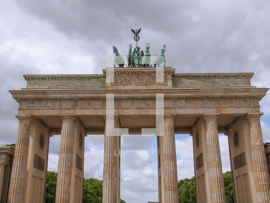 Brandenburger Tor Brandenburg Gate in Berlin, Germany