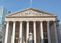 The Royal Stock Exchange, London, England, UK