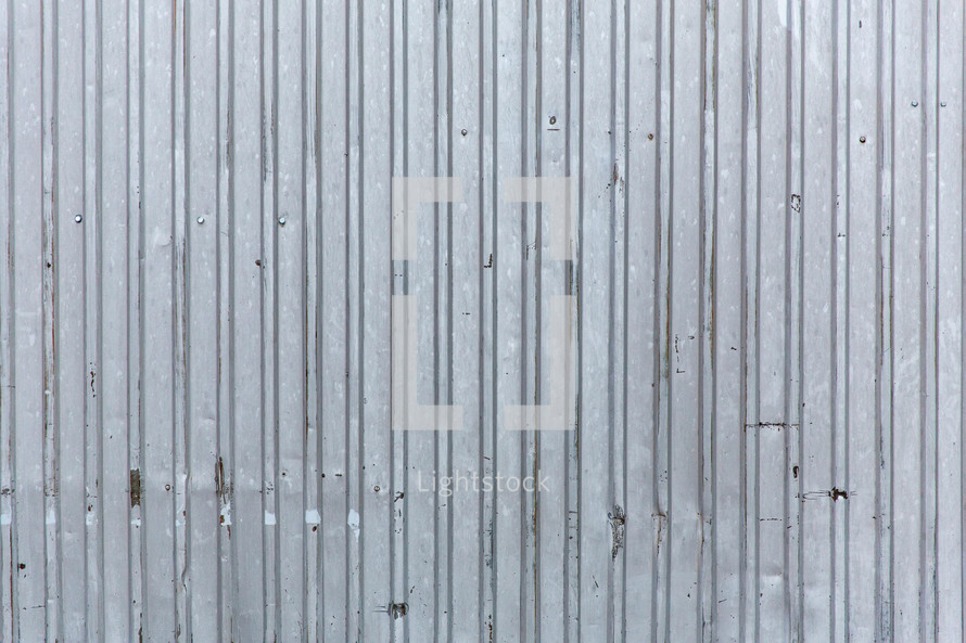 corrugated metal background 