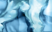 abstract blue watercolor wash painting created with AI input