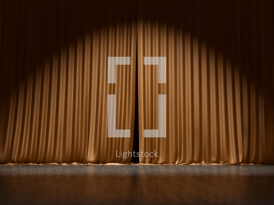 stage curtain background