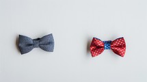 Fun bow ties With Copy Space