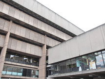 Birmingham Central Library new brutalist architecture in Birmingham, UK