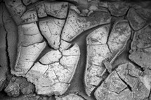cracked clay desert ground 