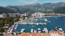 Aerial View of the Yachts	
