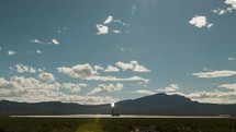 Solar Power field in Nevada 
