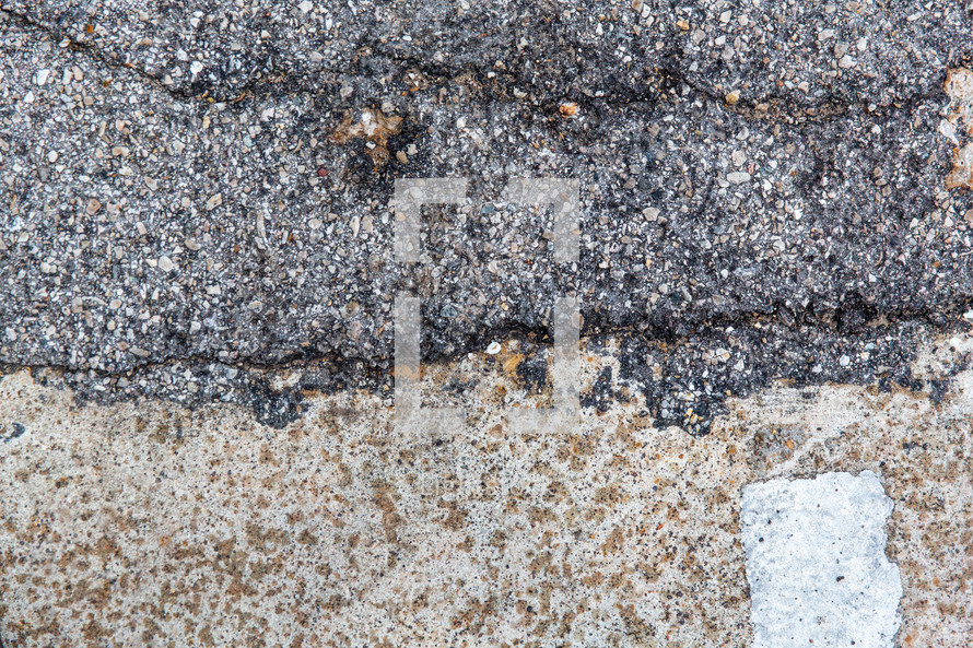 asphalt and concrete 