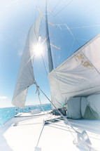 wind in a sail 