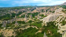 Cappadocia aerial view Awesome Background
