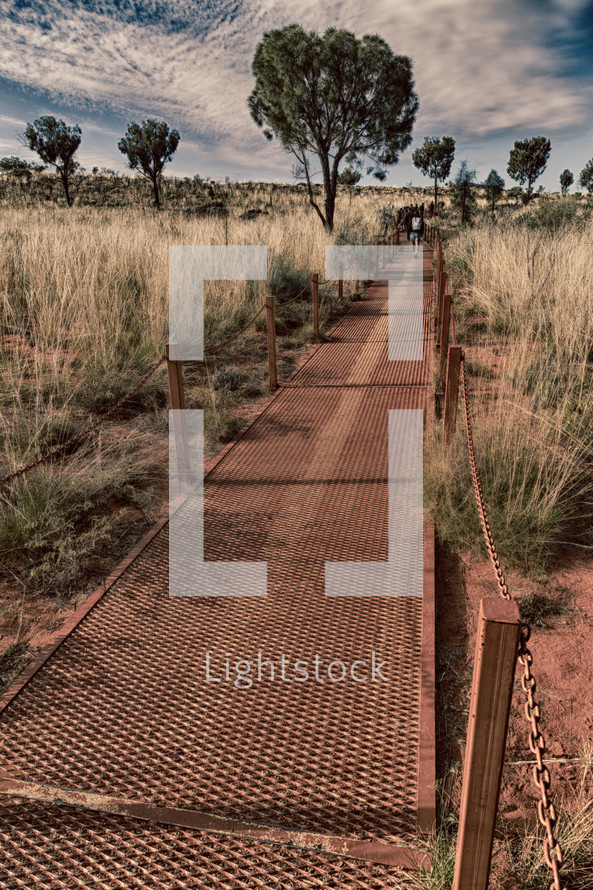 trail through the outback 
