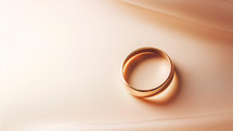 ring on white background