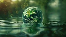 The Nature Of The Earth In The Water 