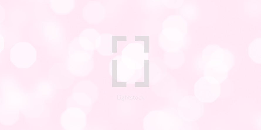 bright light pink bokeh 