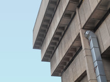 Birmingham Central Library new brutalist architecture in Birmingham, UK