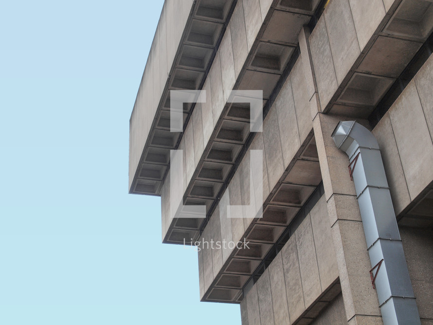 Birmingham Central Library new brutalist architecture in Birmingham, UK