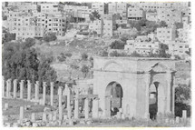Classical Heritage Site ruins in Jordan 