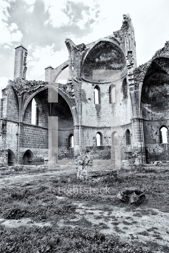 Antique ruins north of Cyprus 