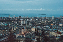 Edinburgh rooftops 