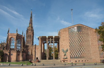St Michael Cathedral church, Coventry, England, UK