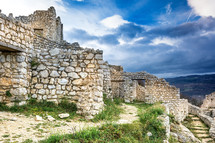 ancient stone walls 