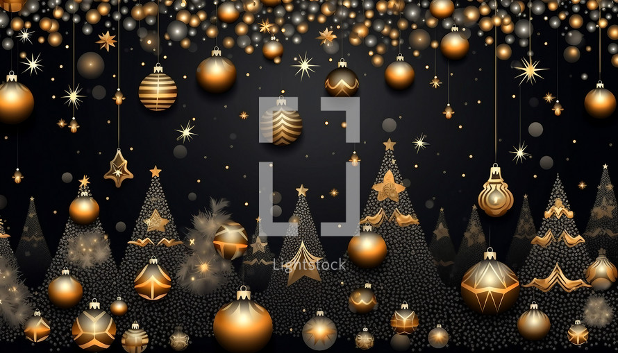 Christmas Black background 