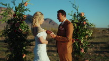 Desert Wedding Elopement