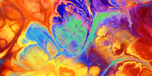 flowing, marbled rainbow abstract background 